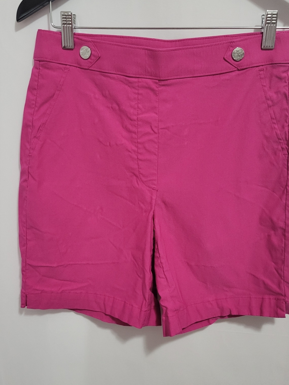 Rafaella Hot Pink Casual Bermuda Shorts, Size 6
